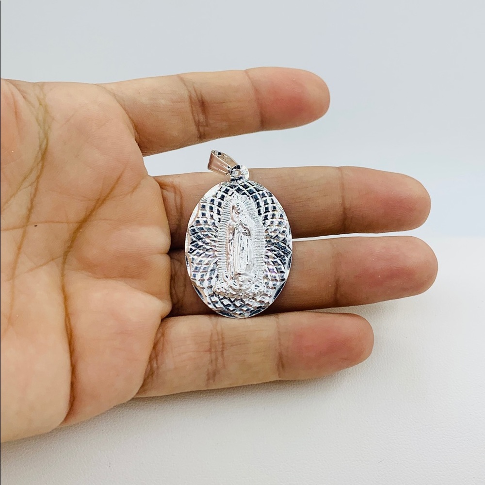 925 Sterling Silver pendant Virgin Mary - Picture 2 of 6